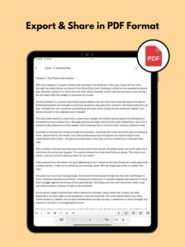 AI Book Writer - Book Writing iPad screenshot