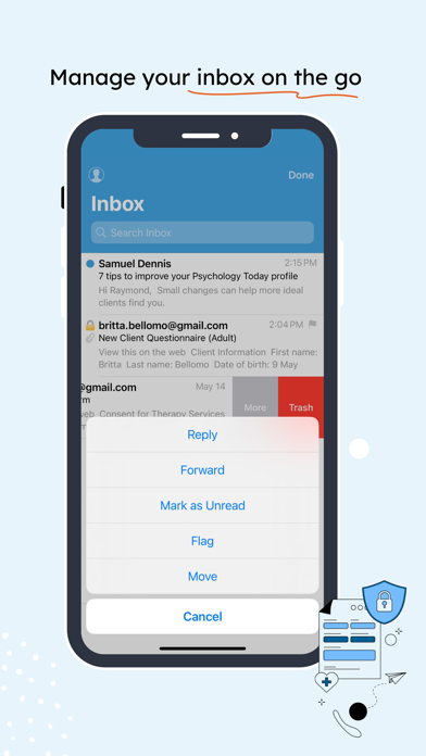 Hushmail Screenshot