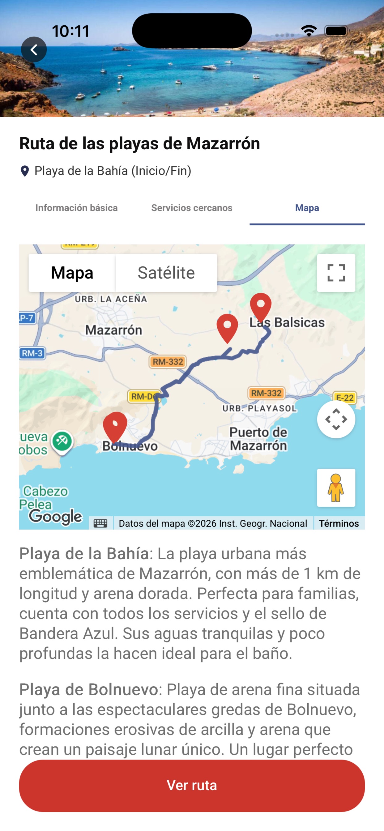 Screenshot 4 of Mazarrón Turismo Digital