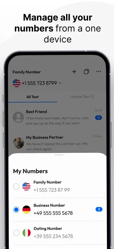 Text Call: Second Phone Number screenshot 6 of 6