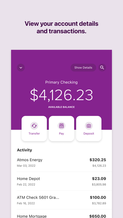 US Community CU iPhone screenshot 3 - Finance app