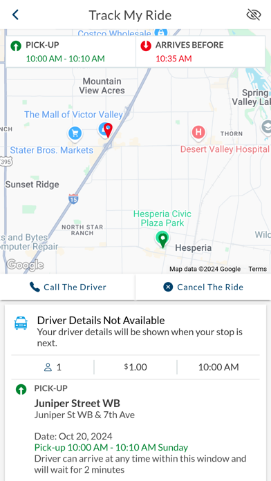 LR Rides iPhone screenshot 7 - Travel app