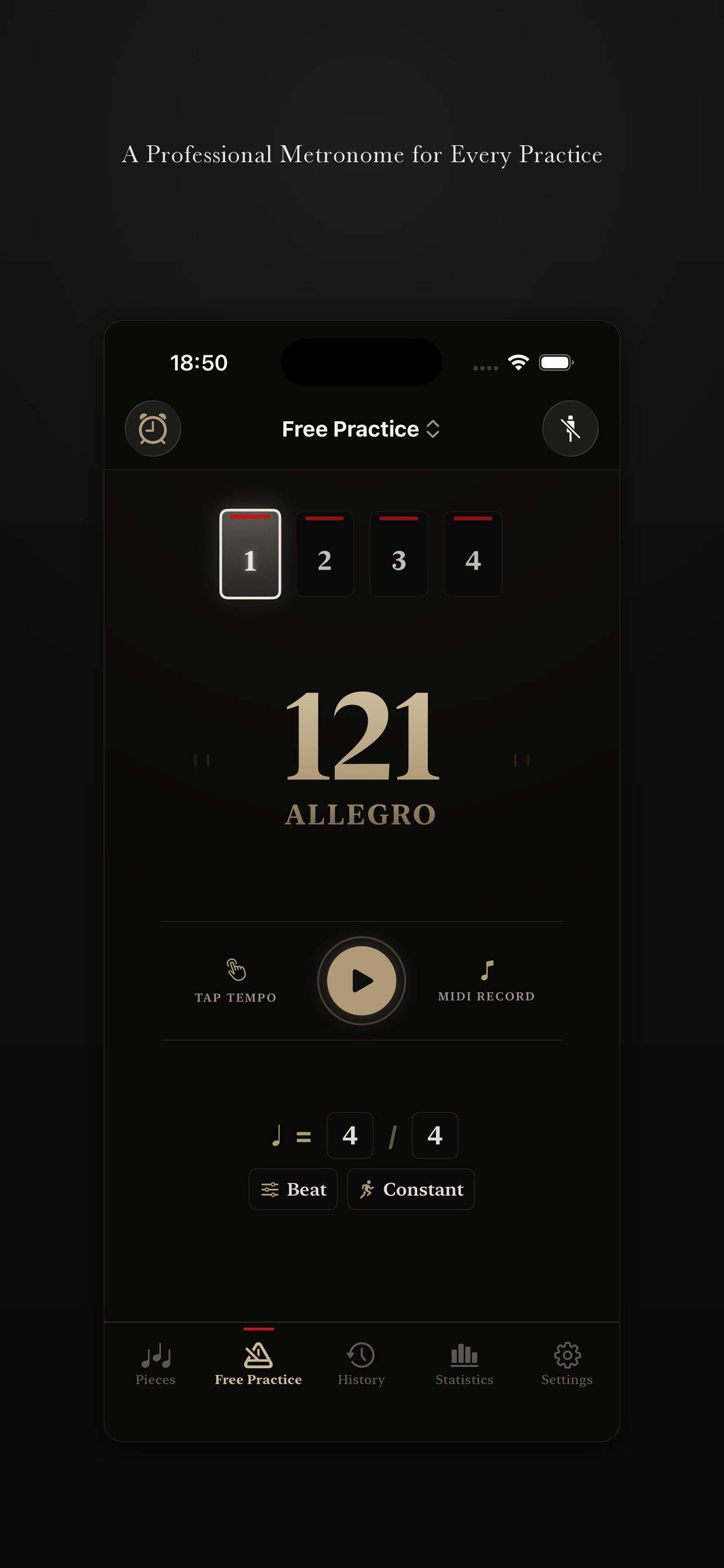 TempoPro: MIDI Piano Practice screenshot 4