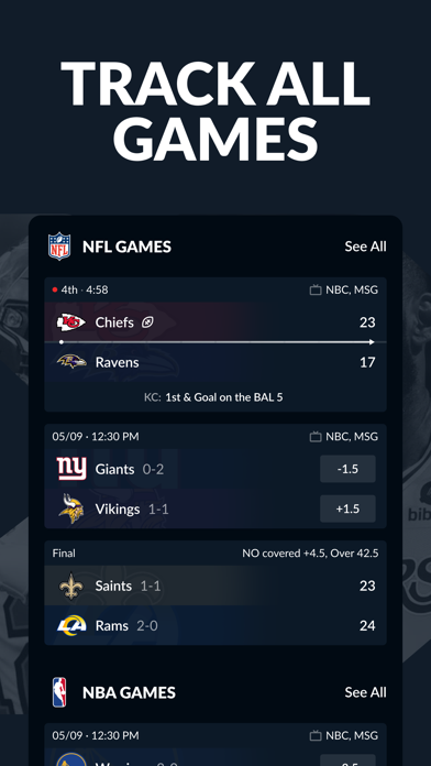 SportsGrid: Sports Betting Screenshot