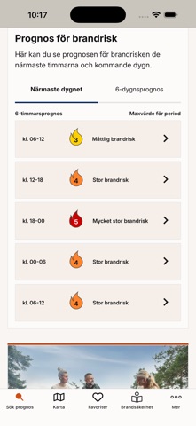 Brandrisk Ute screenshot