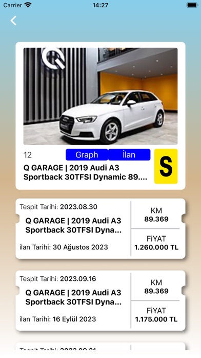 ikinci el veri Screenshot