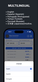 Pipe Converter - ASME B36.10M screenshot