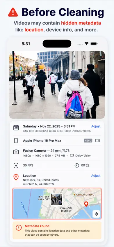 Video Metadata Cleaner screenshot 2
