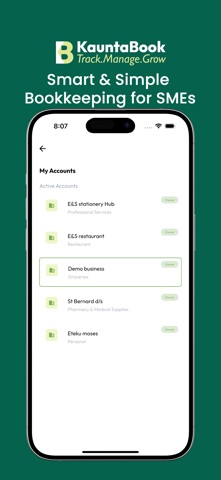 KauntaBook screenshot