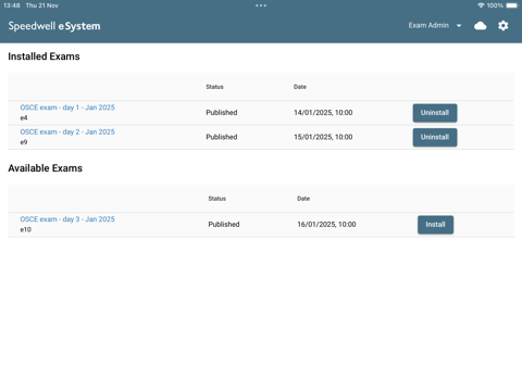 Speedwell eSystem app screenshot 2