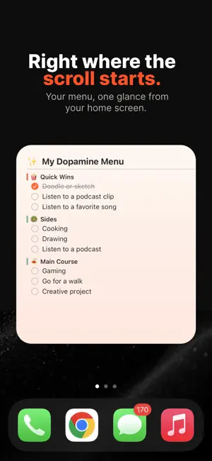 Dopamine Menu + App blocker screenshot 4