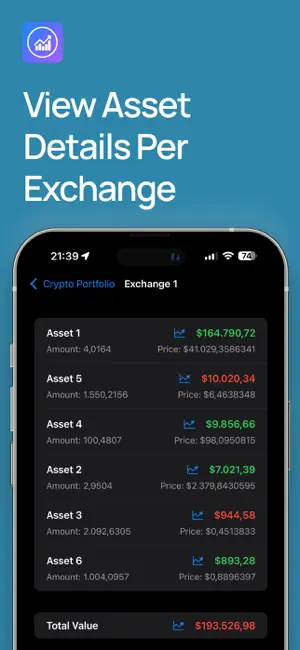 Easy Crypto Portfolio screenshot 2
