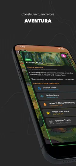 Captura de pantalla de Frontier Bound en iPhone 1