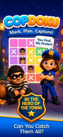 CopDoku - Escape Puzzle Games iPhone screenshot