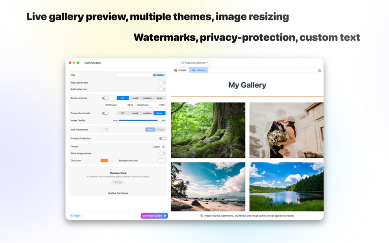 GalleryMagic app screenshot 3
