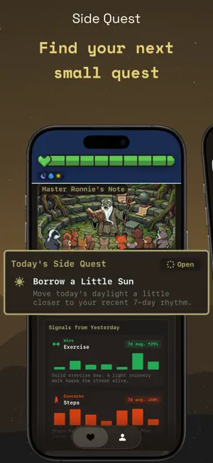 HealthBar: AI Wellness RPG screenshot 4