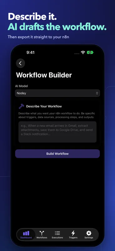 Nodey: n8n Workflows screenshot 5 of 7