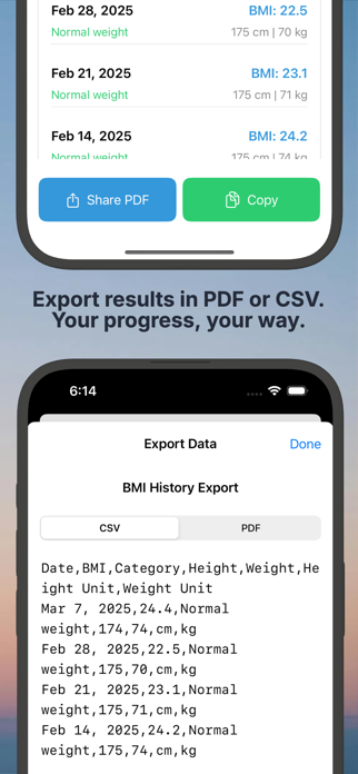 BMI Simplify Screenshot 4 of 5