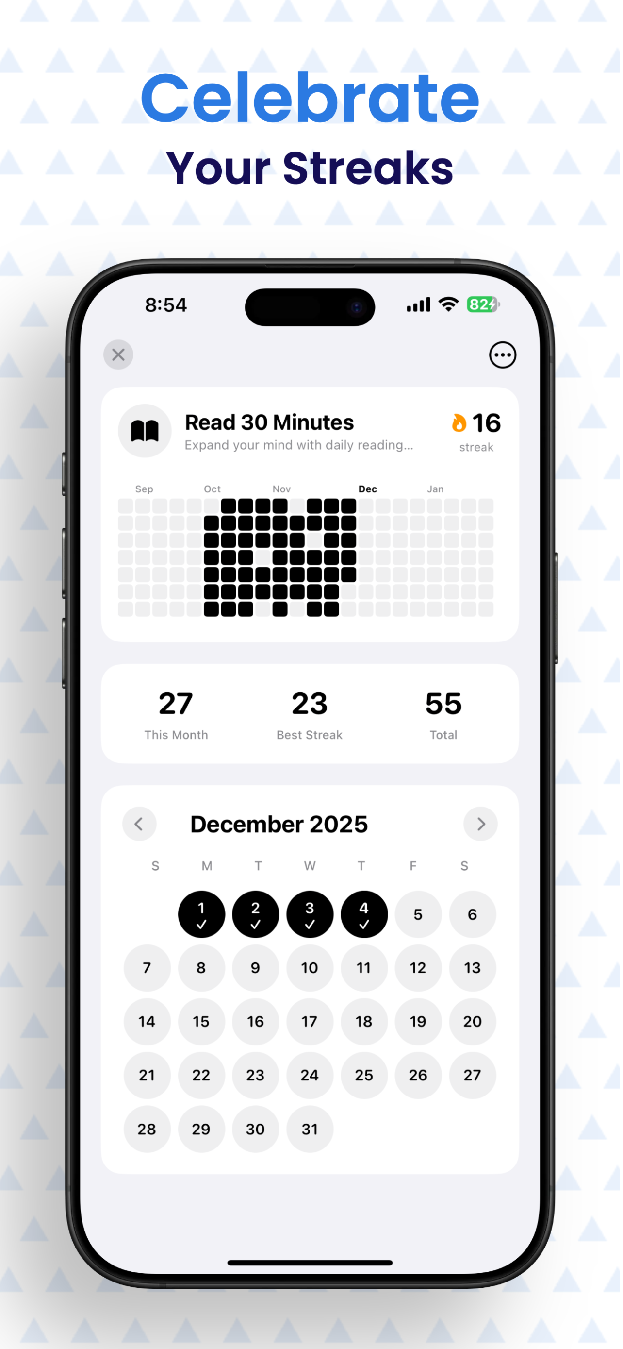 Milestone: Habit Tracker