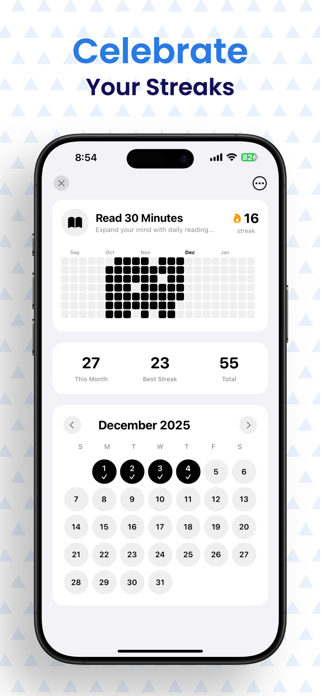 Milestone: Habit Tracker Screenshot 6 of 6
