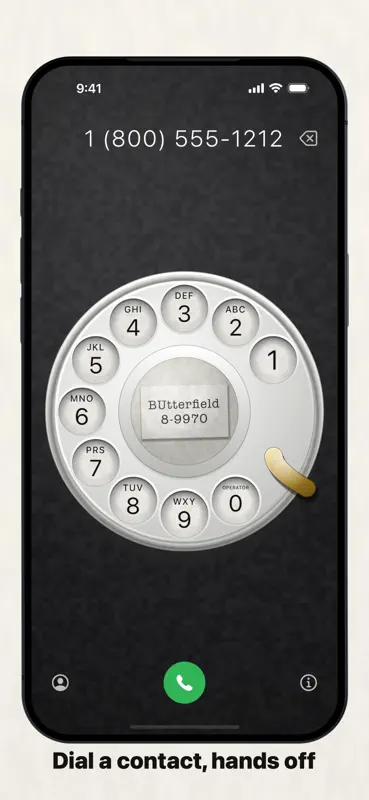 iRetroPhone - Rotary Dialer screenshot 6 of 9