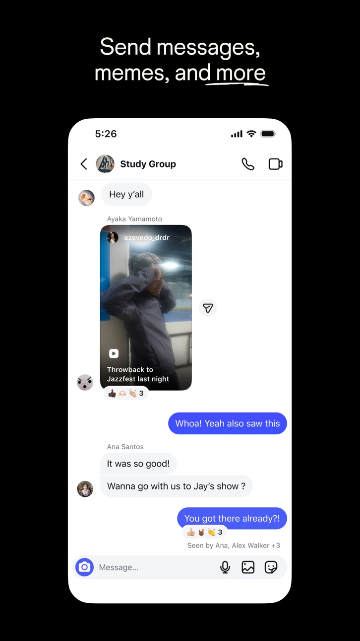 Moe Multi for Instagram screenshot 5 - iOS app interface