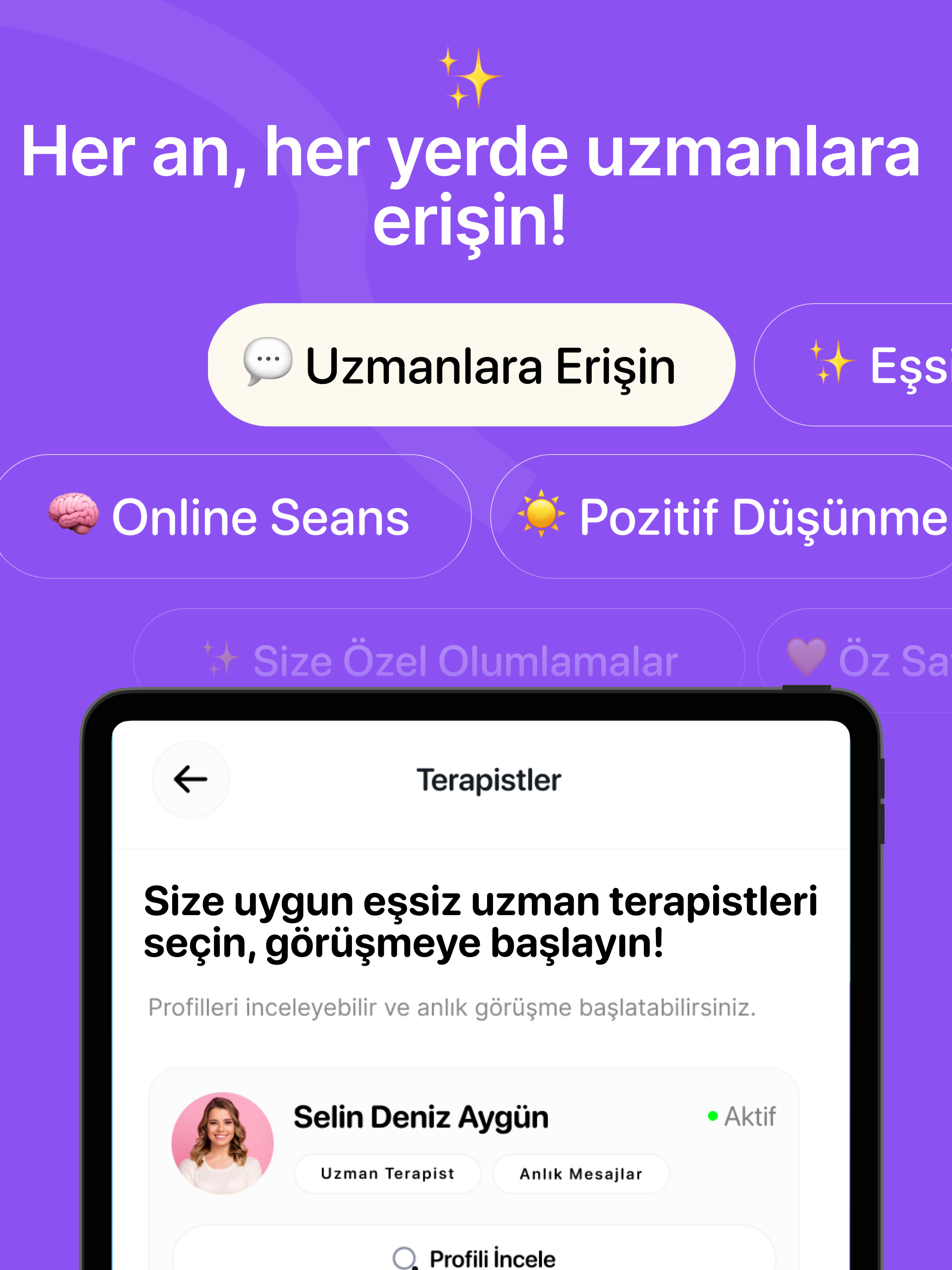 Calmora: Online Uzman Terapi
