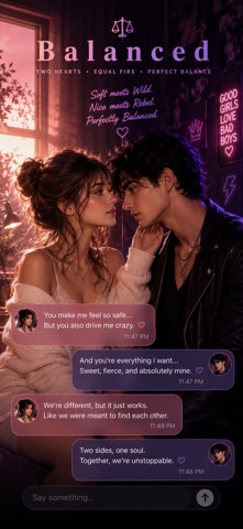 Nice2Bad - AI Boyfriend Chat Screenshot 2 of 7