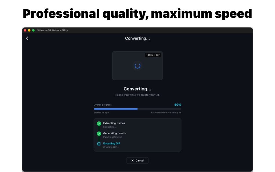 #2. Video to GIF Maker - Gifify (macOS) By: LIFTOFF