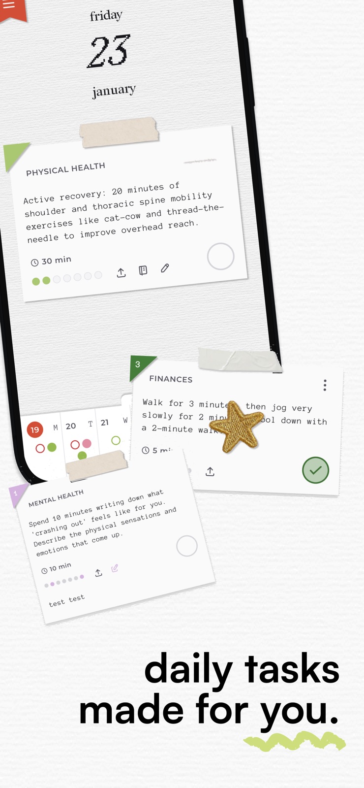 Achievable: Daily Goal Coach iphone screenshot 2