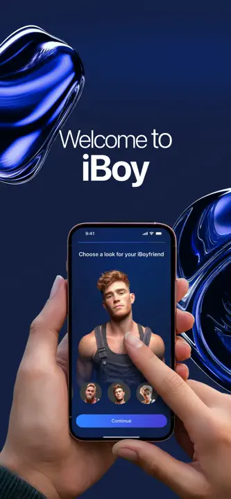 AI Boyfriend Chat: iBoy: Screenshot 1 von 6