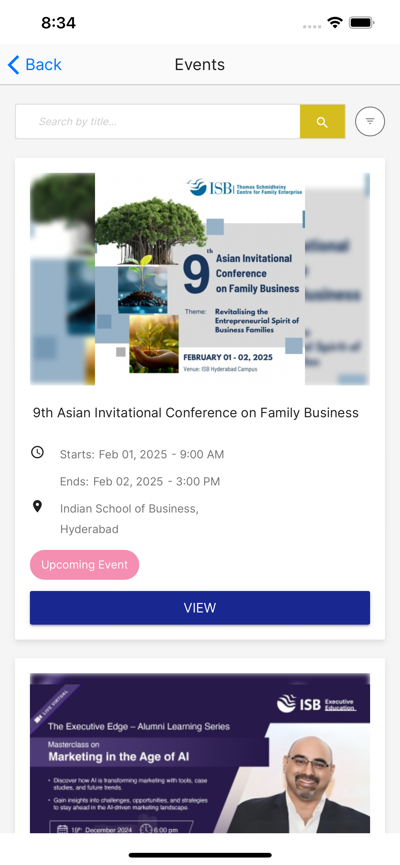 ISB Executive Alumni Connect