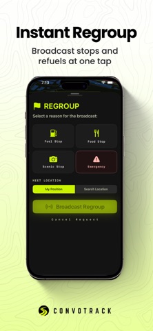 Moto Group Ride — ConvoTrack Screenshot 4 of 5