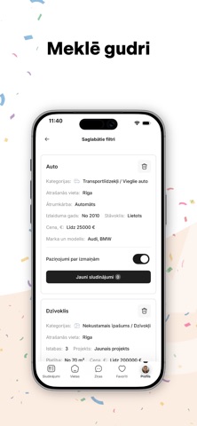 visam - vietas un sludinājumi screenshot