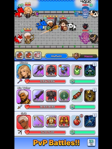 Loot Guild: Idle RPG iPad screenshot