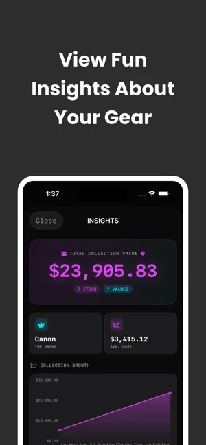 Camera Shelf - Gear Tracker screenshot 4