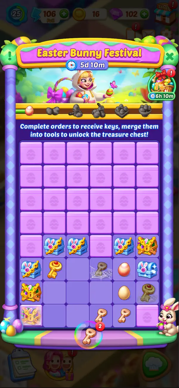 #5. County Story: Merge & Cooking (iOS) Av: X-FUN HK LIMITED