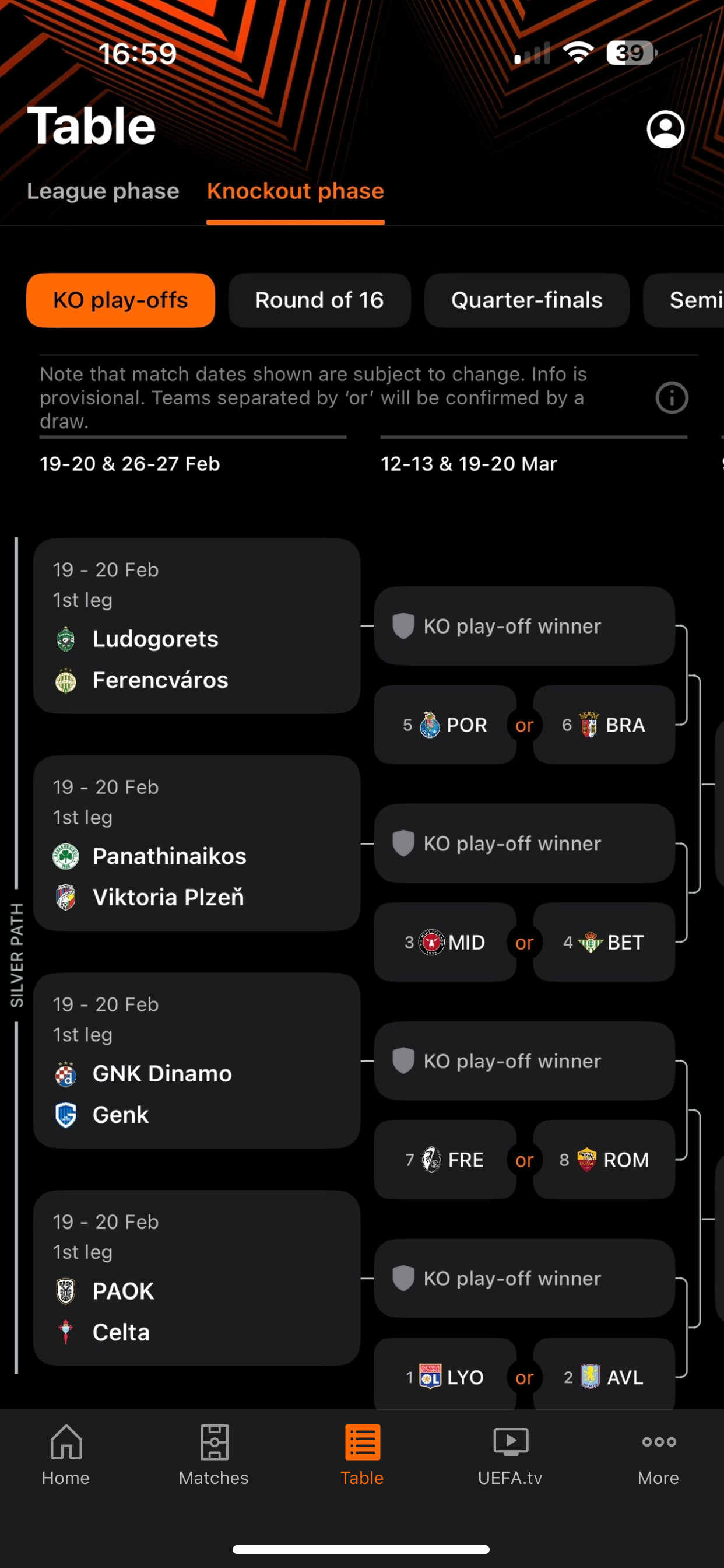 UEFA Europa League Official screenshot 3