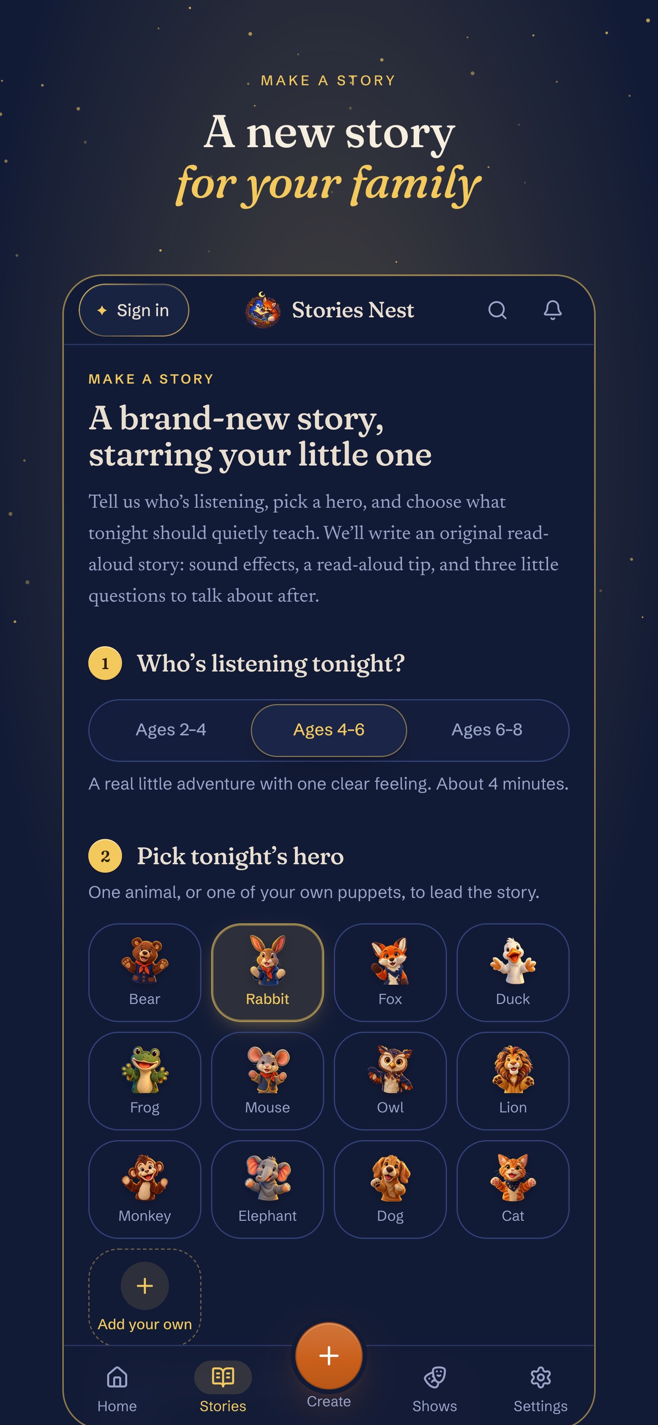 Screenshot 3 of Stories Nest: Bedtime Stories