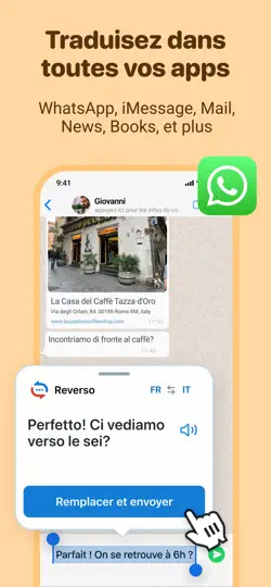 Capture d'écran de Reverso - Traduire & Apprendre sur iPhone 3