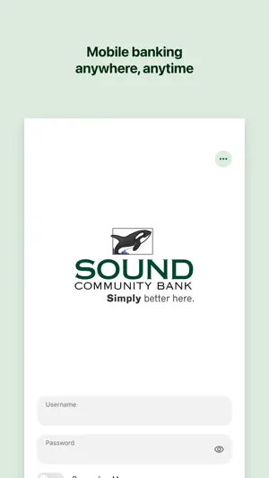 Sound Community Bank Mobile screenshot 1