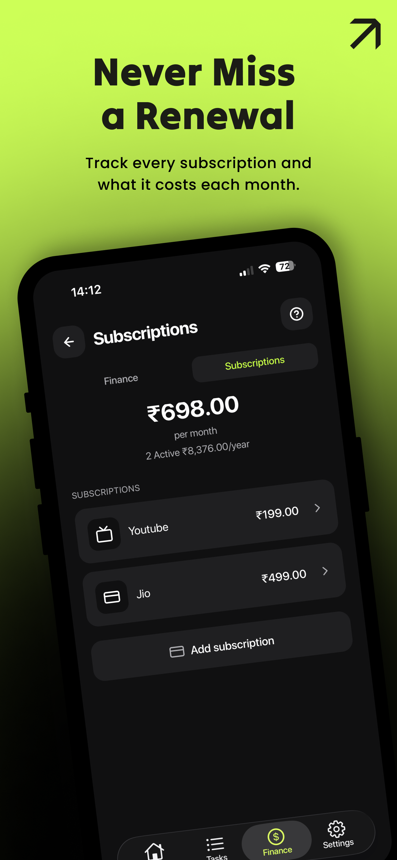 Kaizen Dashboard screenshot 4