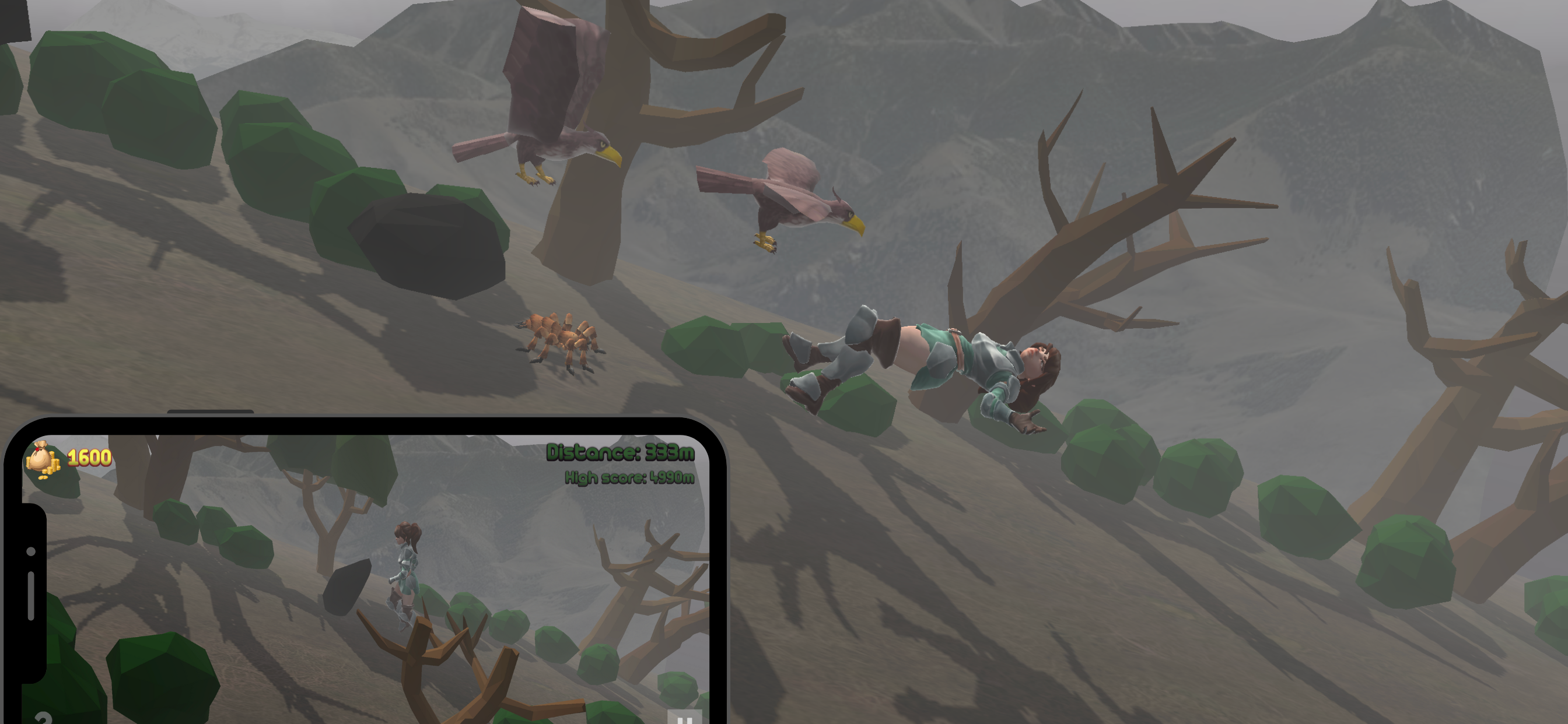 Mountain Climbing Game