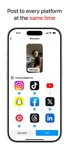 Crosspost - Social Media Tool Screenshot 1 of 7