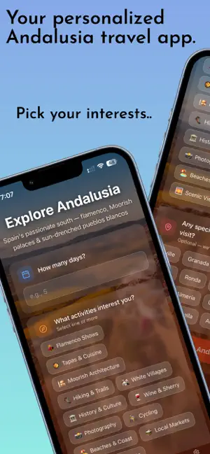 Andalusia Guide - Trip Planner screenshot 1