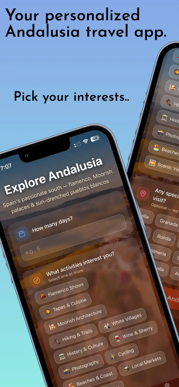 Screenshot #1 pour Andalusia Guide - Trip Planner