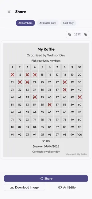 My Raffle: Tickets & Prizes screenshot 3