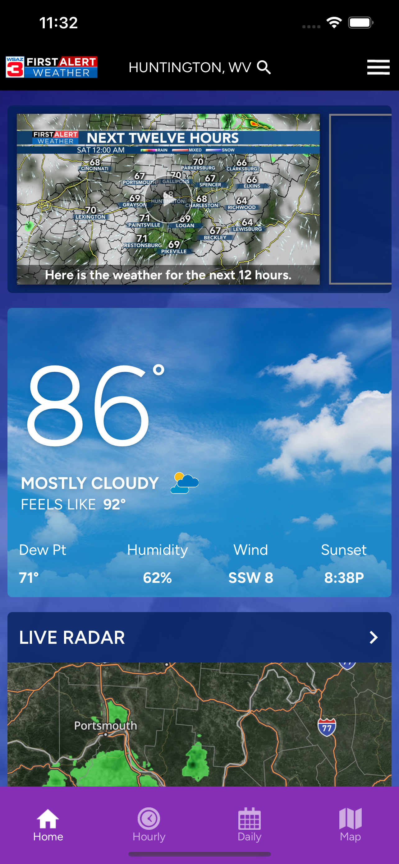 WSAZ Weather