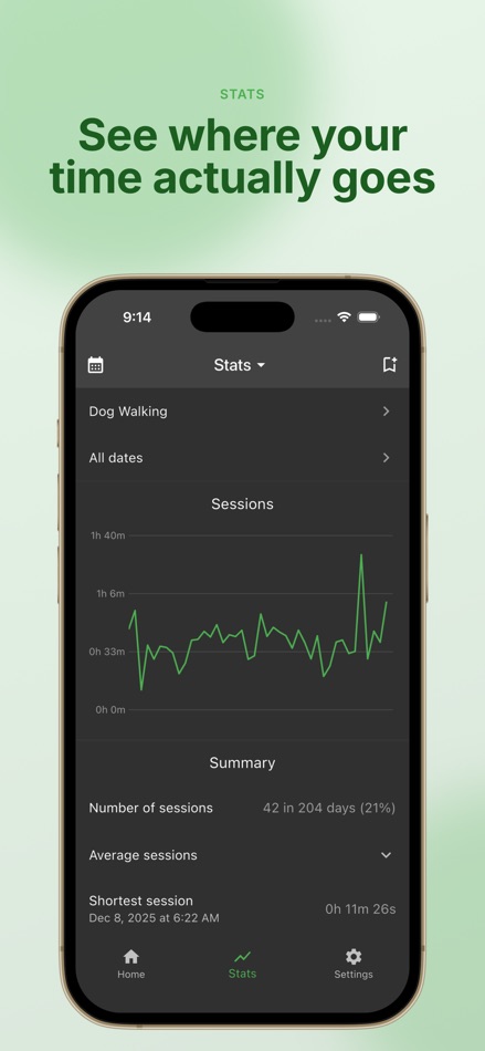 #5. Activity Log - Time Tracker (iOS) Af: Cohen Adair