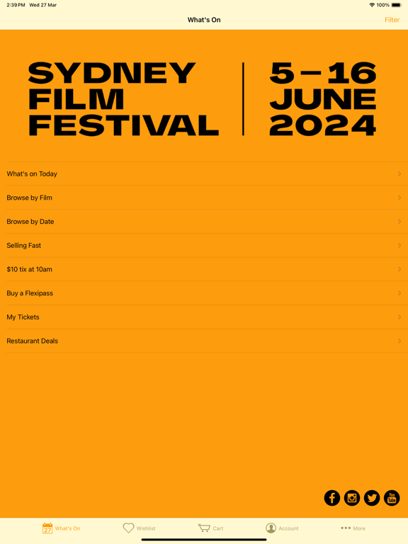 Screenshot #5 pour Sydney Film Festival